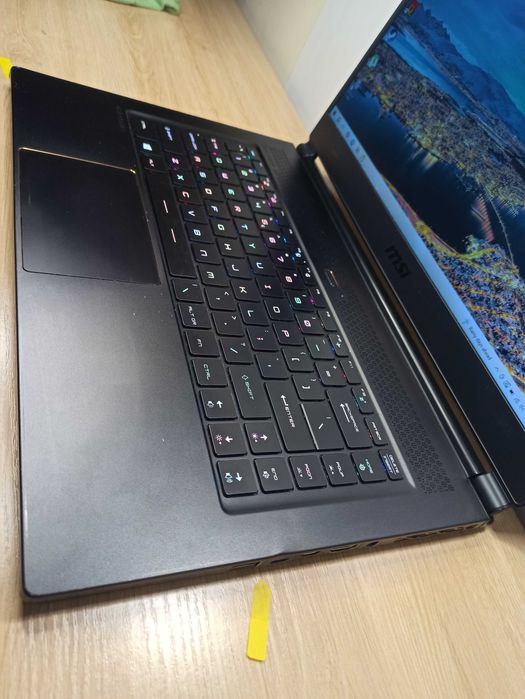 Уцінка! Ігровий ноутбук MSI GS65 i7 8750H/16gb/nvme 1TB/GTX 1070 Max-q