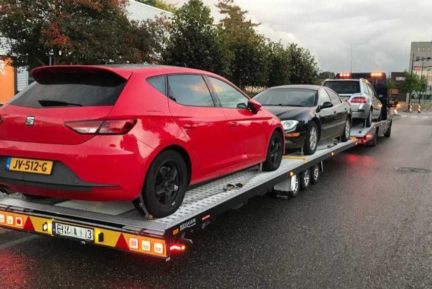 Transport samochodów z Holandii Niemiec Belgii do  Polskli