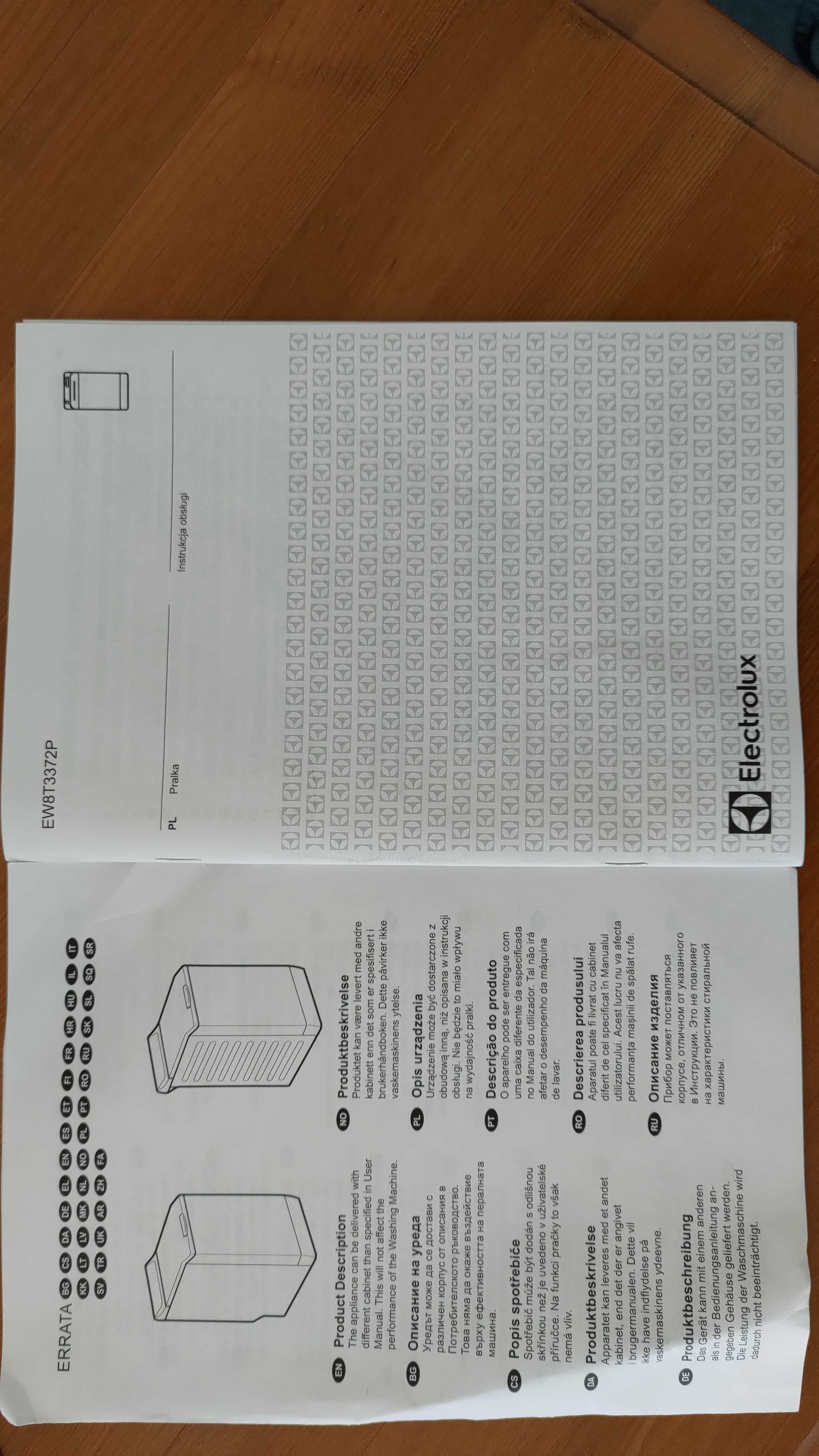Pralka ładowana od góry ELECTROLUX 7kg 1300 obr