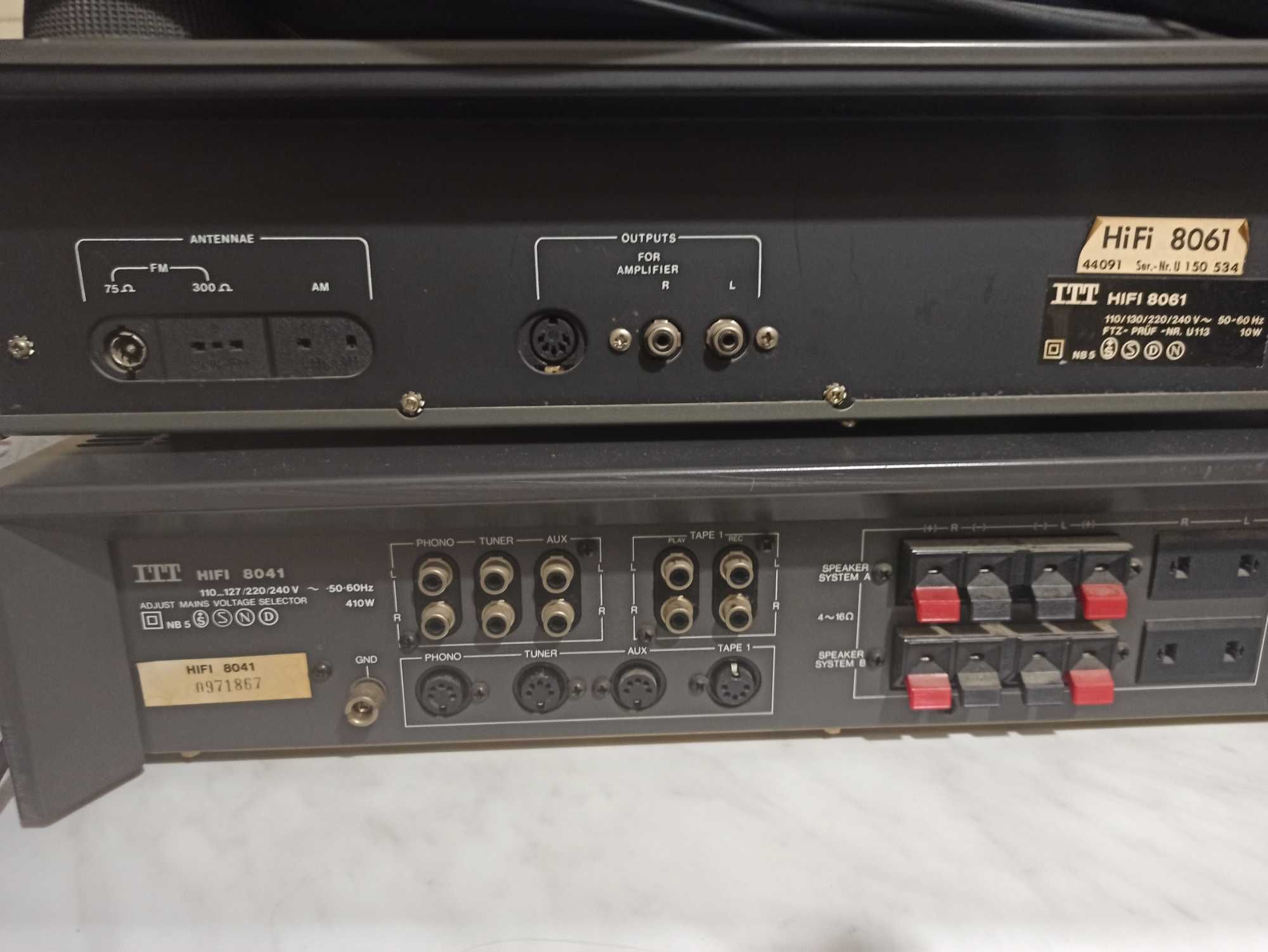 ITT HIFI  - vintage ,  zestaw, wzmacniacz, radio, gramofon