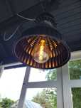 Lampa loft, do restauracji, oświetlenie, industrialna