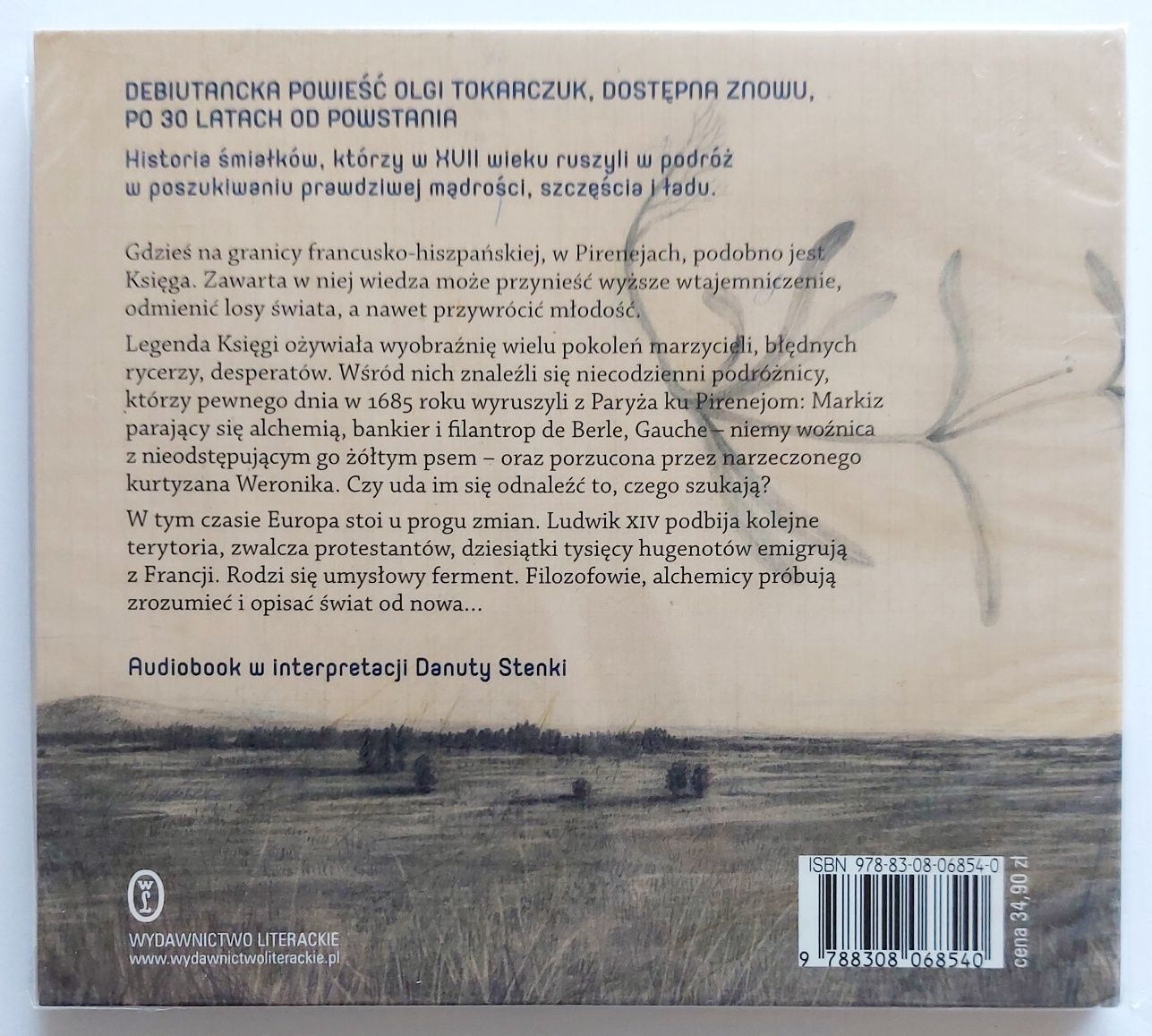 Audiobook Olga Tokarczuk Podróż Ludzi Księgi 2018r (Nowa)