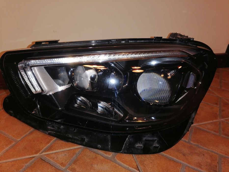 Farol Mercedes classe E w213 ótica óptica Led multibeam