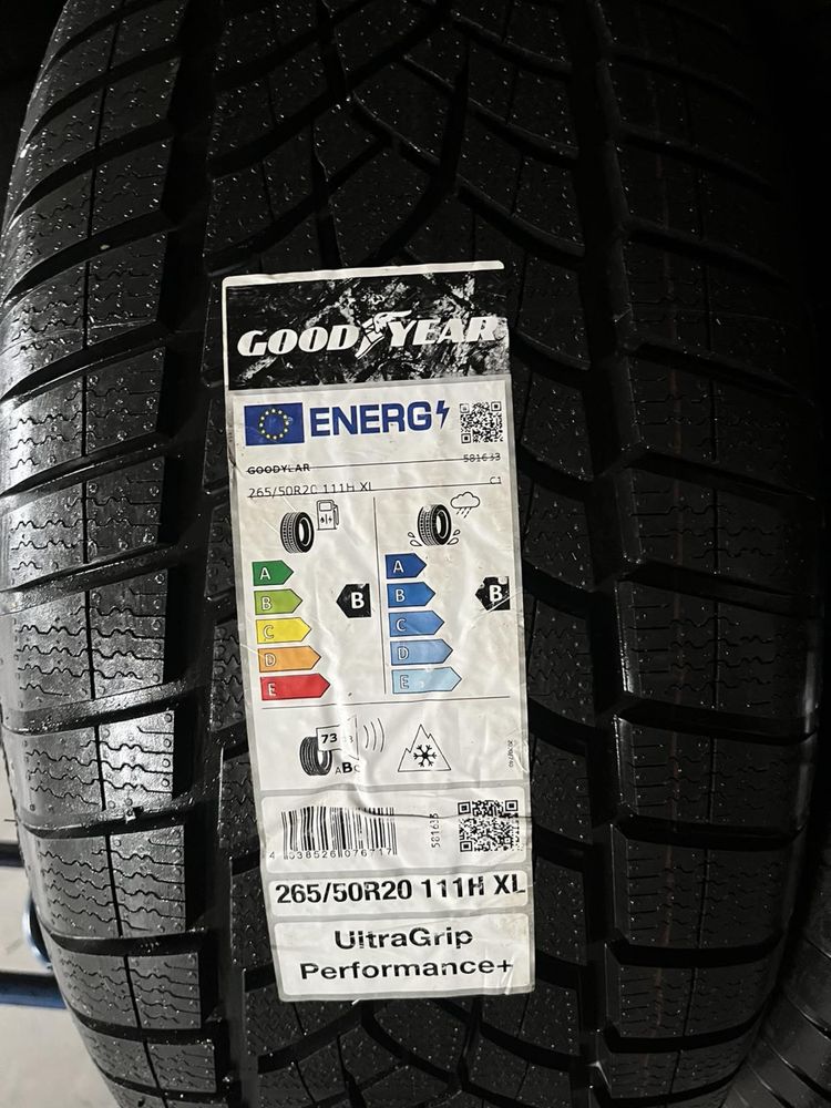 265/50/20 R20 Goodyear Ultra Grip Perfomence+ SUV 4шт нові зима