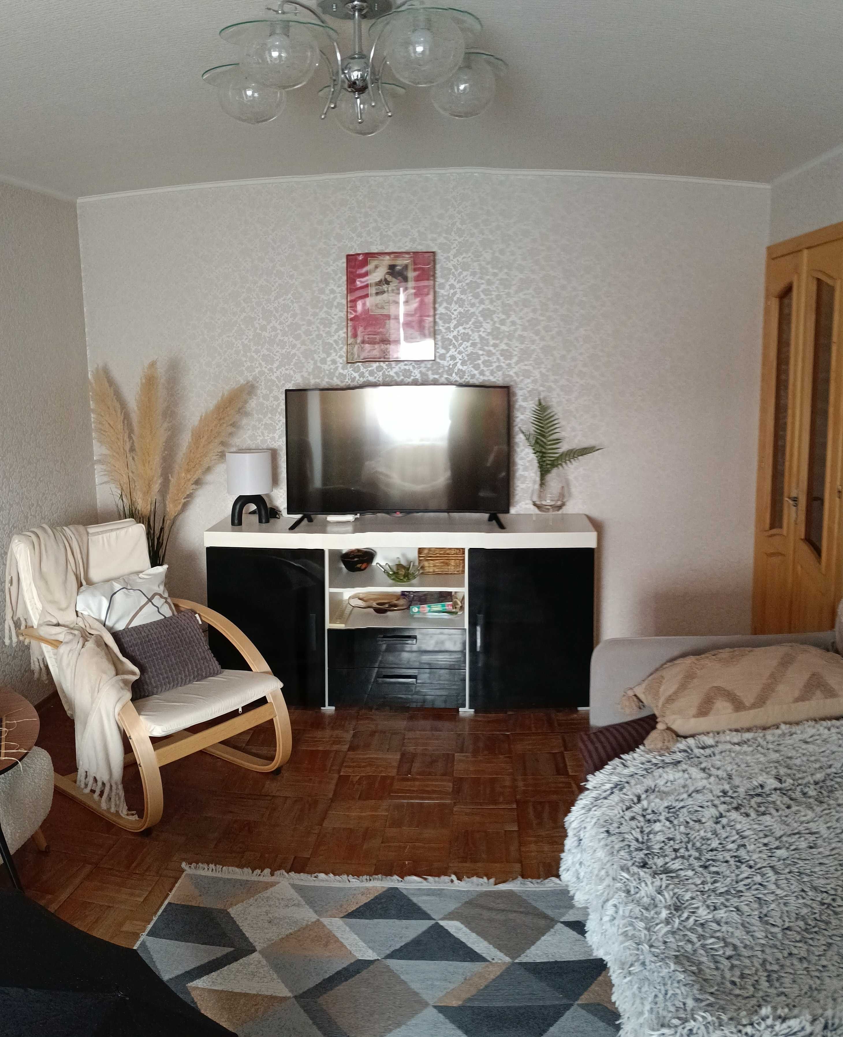 Комод CAMA SAMBA (reg5) Білий мат/Чорний глянець