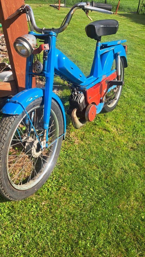 Motorower zabytek