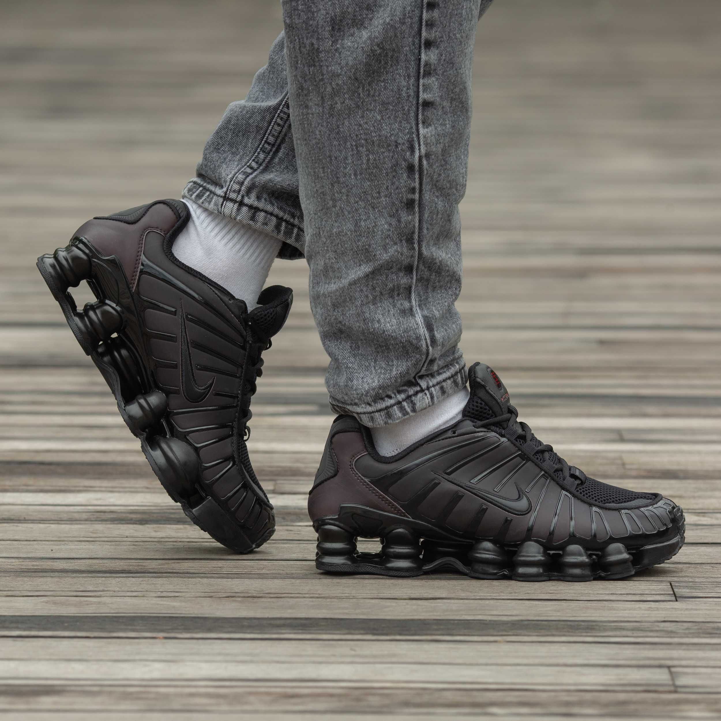 Кросівки Nike Shox TL Black\Red | Кросівки Найк
