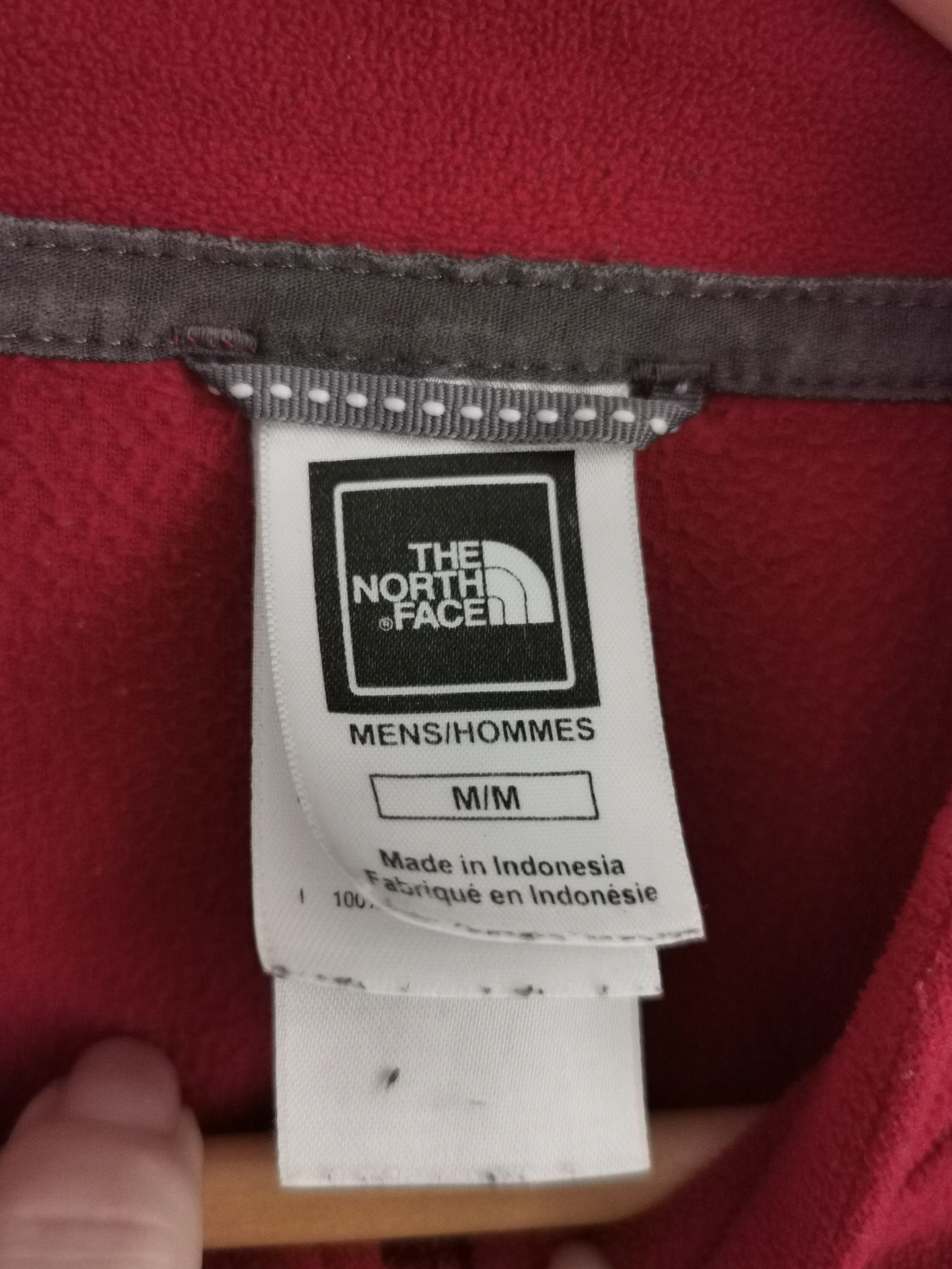 The North Face TKA100 bluza polarowa męska logowana M