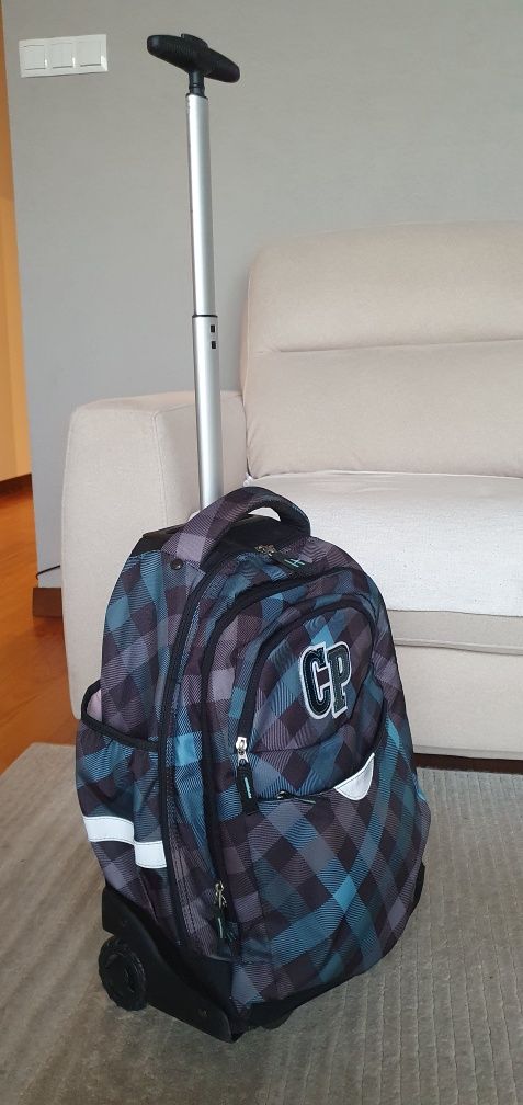 Duży plecak szkolny na kółkach COOLPACK 36 L