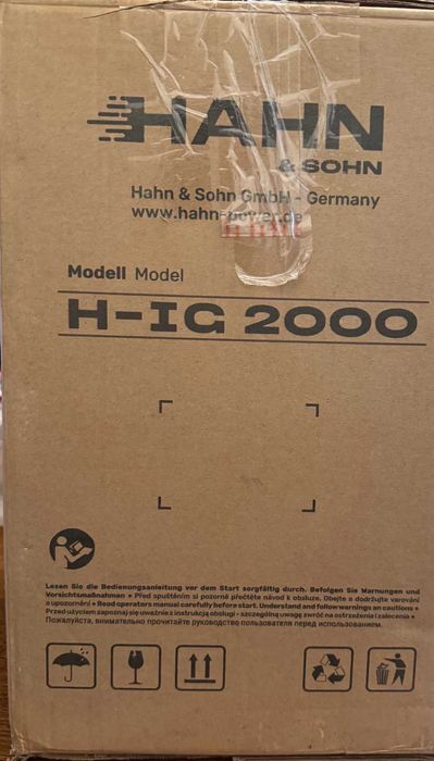 Продам інвенторний тихий генератор Pezal P-IG 2000