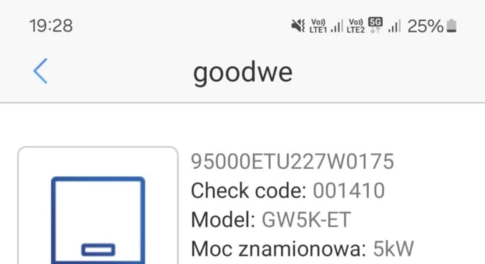 goodwe falownik hybrydowy GW5K-ET 5 kw


95000ETU227W0175
Check code: