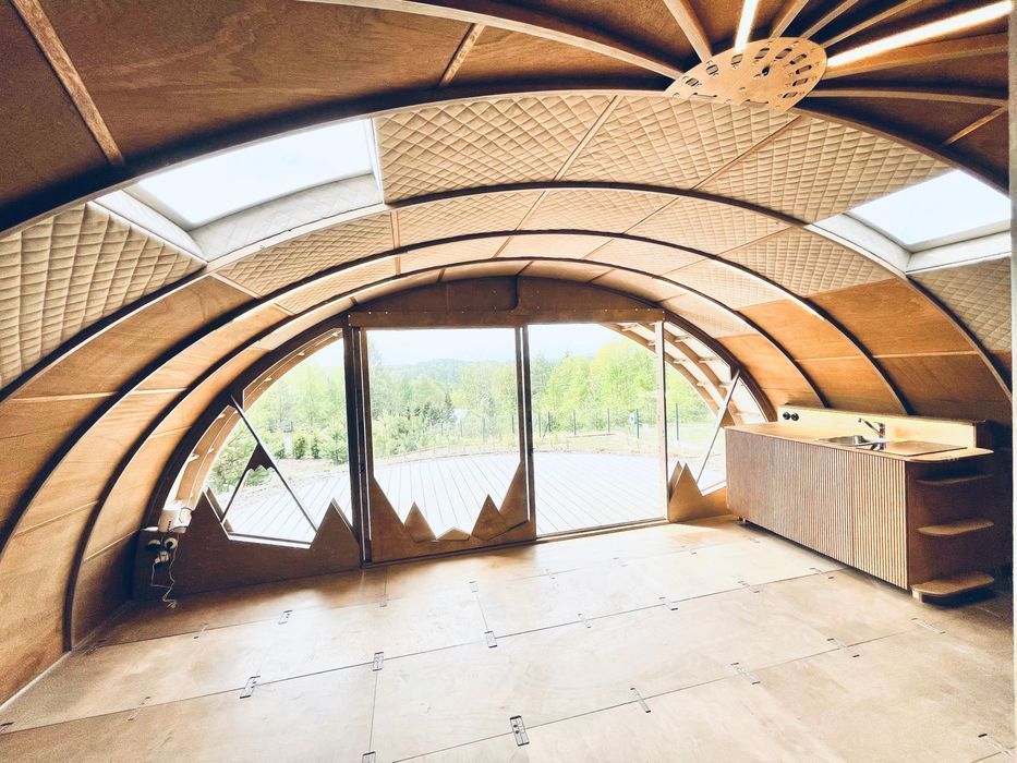 Konstrukcja drewniana- szklarnia, domek, sauna, zadaszenie basenu