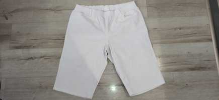 Spodnie nowe damskie bonprix 46 r Białe