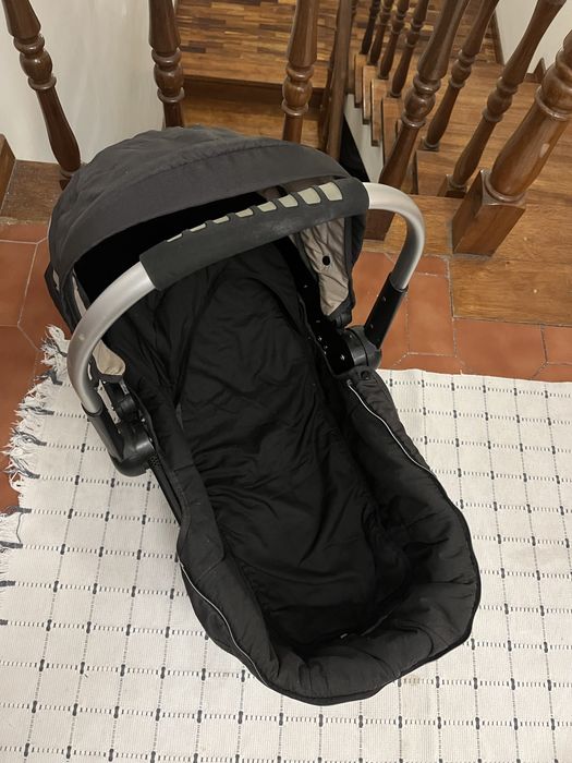 Alcofa Para Bebé - Preta