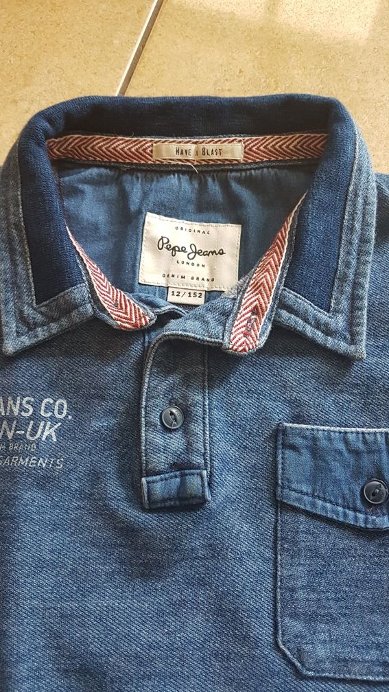 Polo Pepe Jeans  ganga menino 12 anos