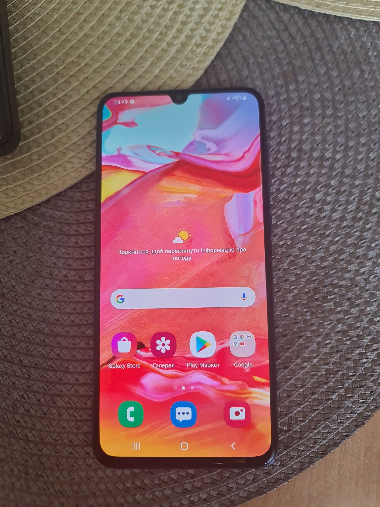 Samsung A70, 2 SIM, 4500 mAh