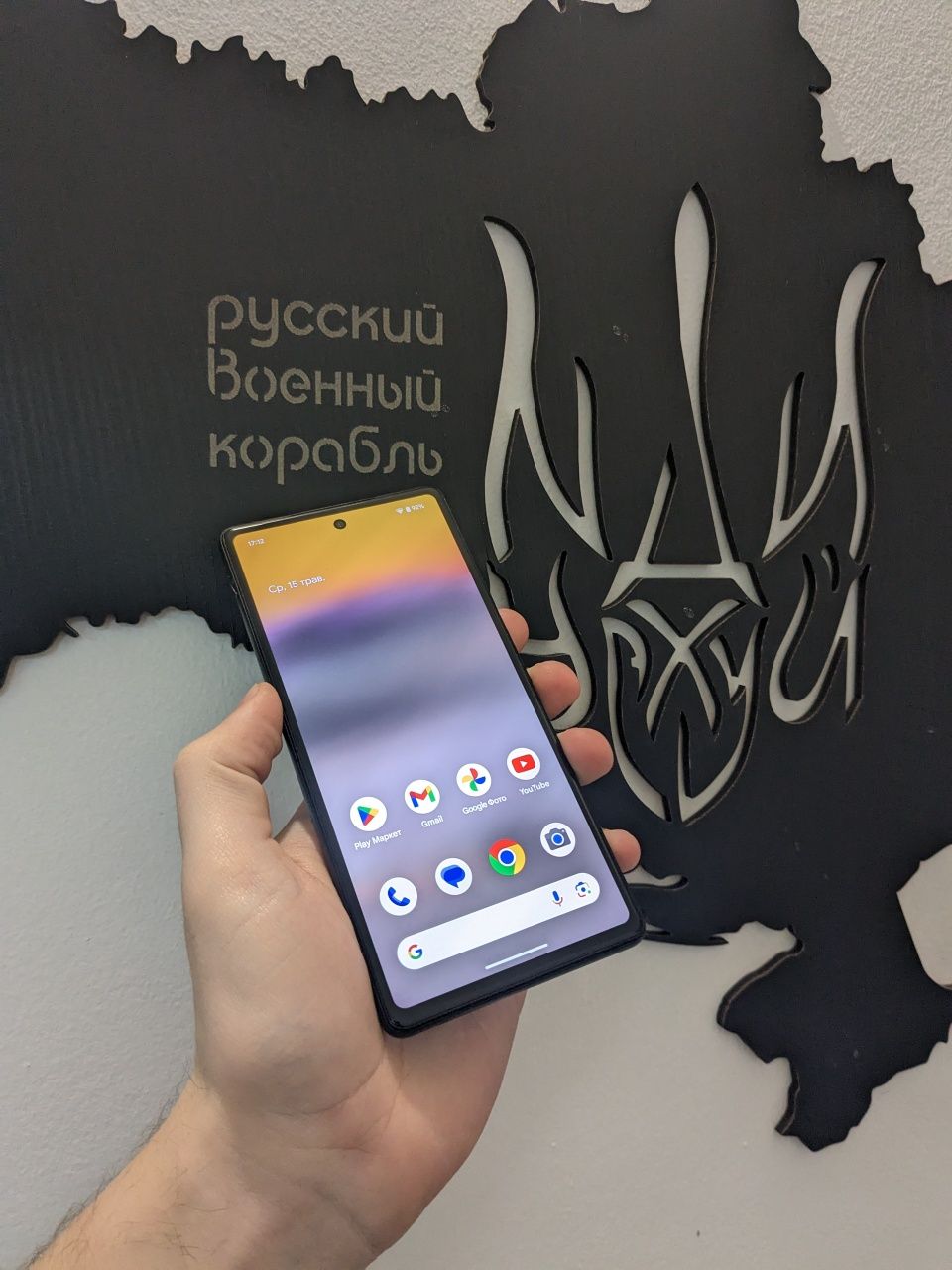 Google Pixel 6A Charcoal 6/128gb Neverlock Як Новий!