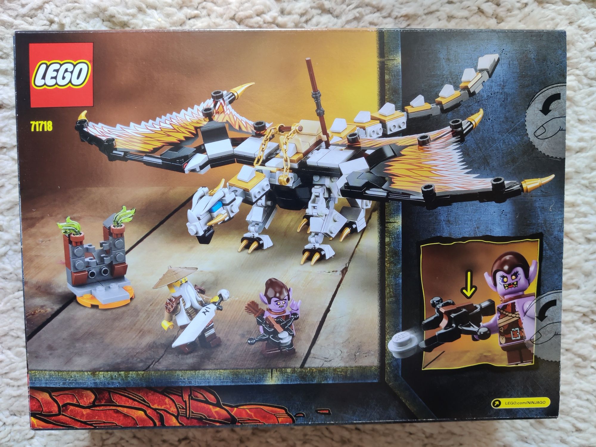 Lego Ninjago 71718 Bojowy smok Wu