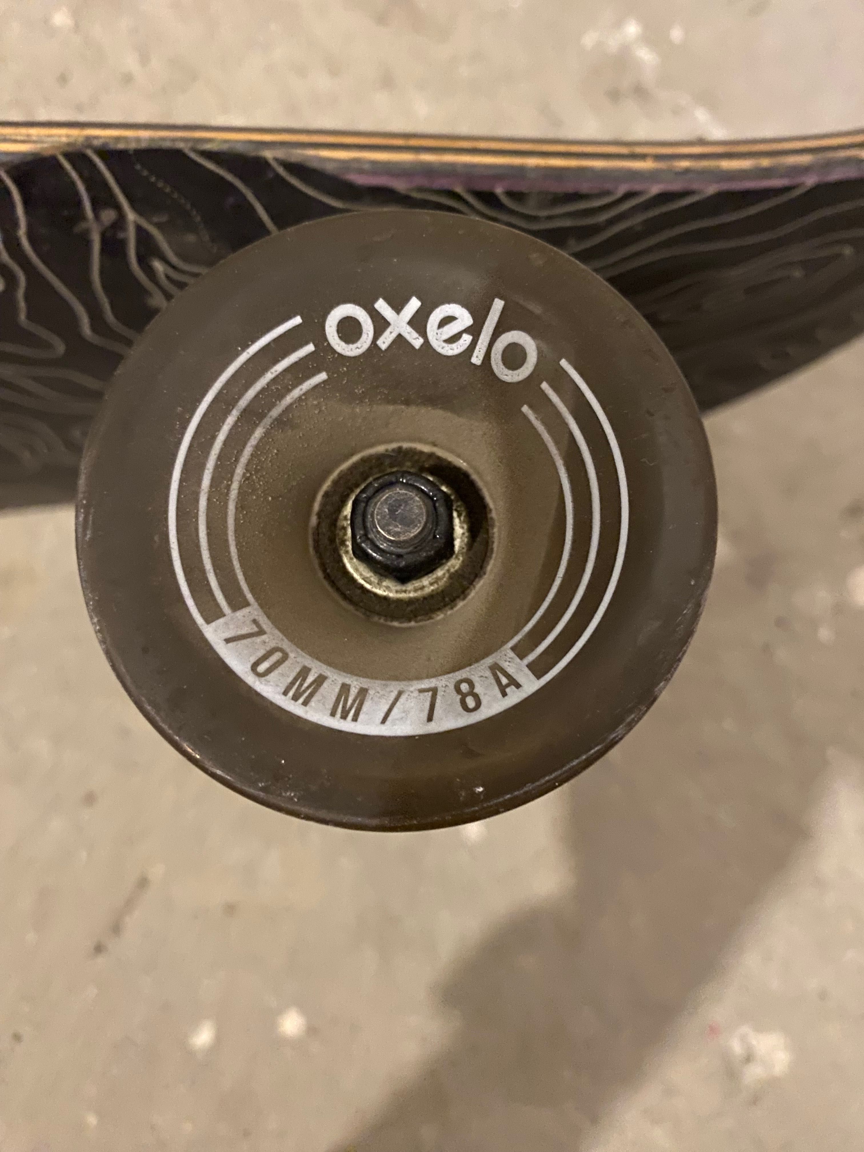 Deskorolką longboard oxelo