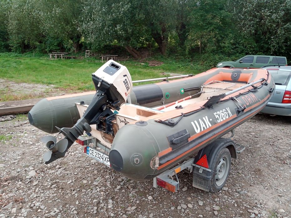 Лодка Ріб грант сільвер 420