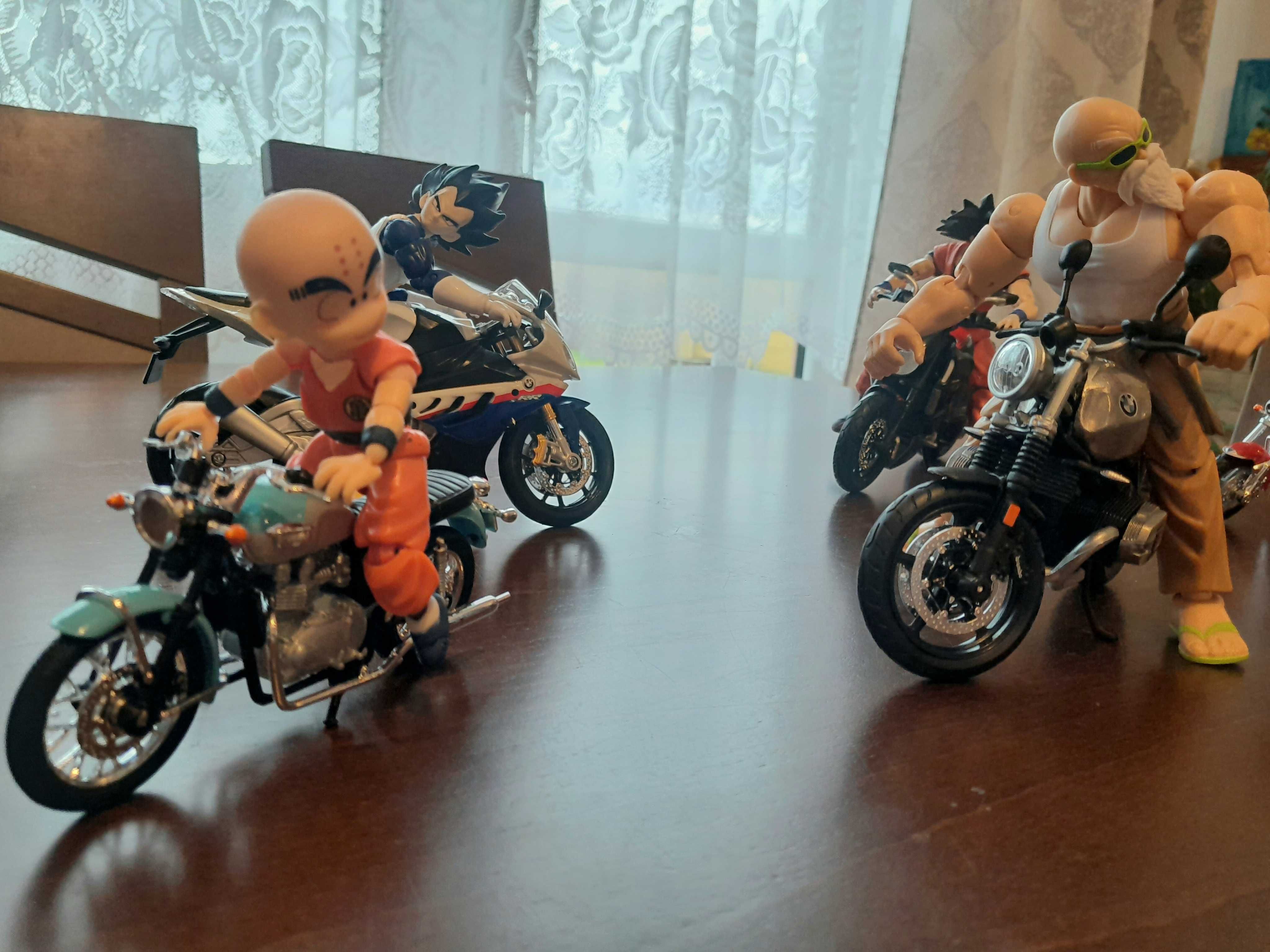 Dragon Ball figurki zestaw z motorami