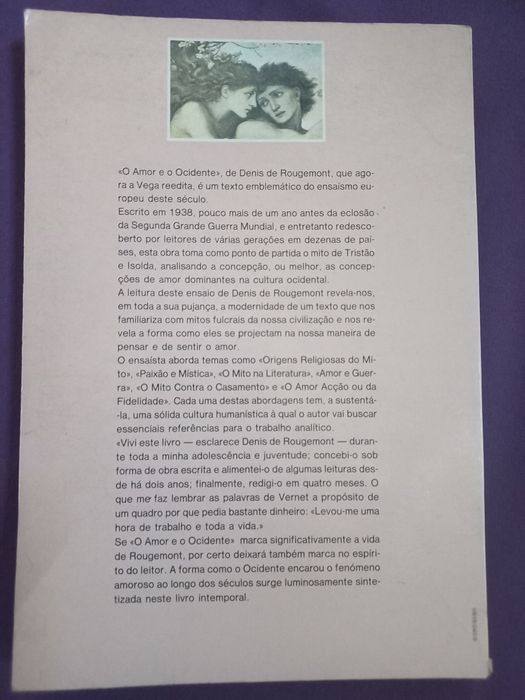 O Amor e o Ocidente de Denis de Rougemont