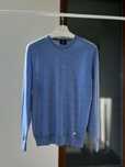 Bogner fine knit Ole in blue sweater sweter M 48