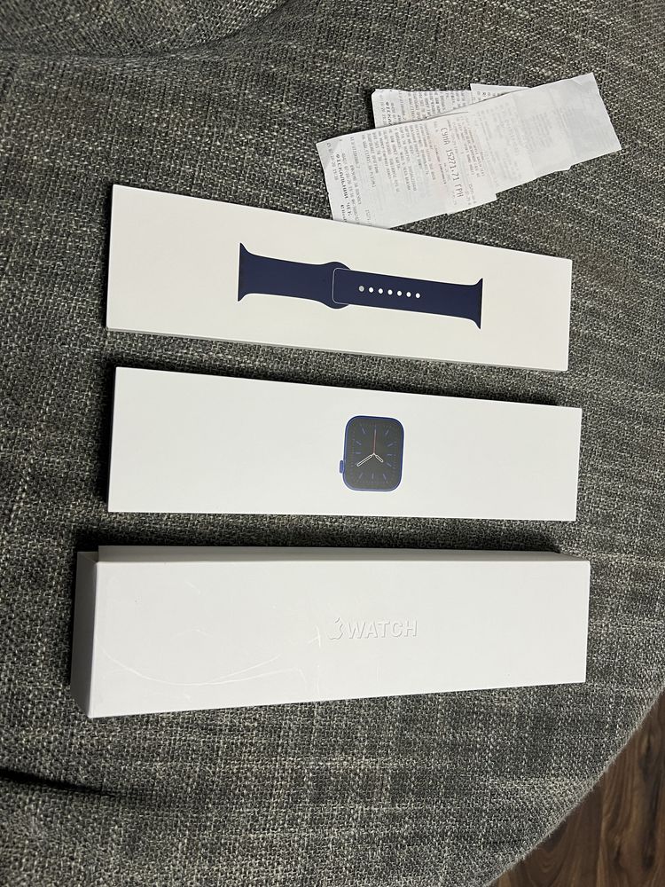 Apple Watch Series 6 44mm Blue Alu Dp Navy Sport Band GPS