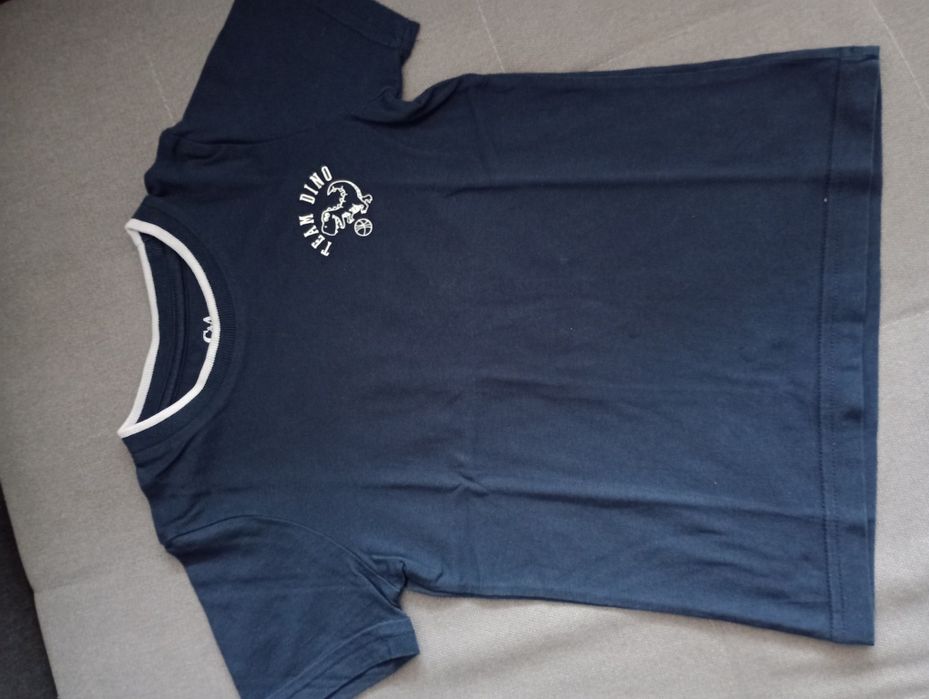 Koszulki z krótkim rękawem/ t-shirty C&A 104/110 dinozaury