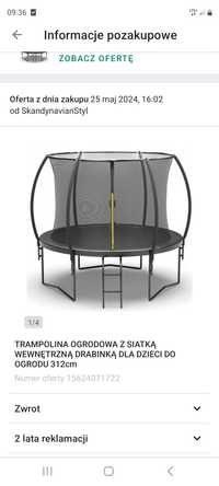 Trampolina nowa...