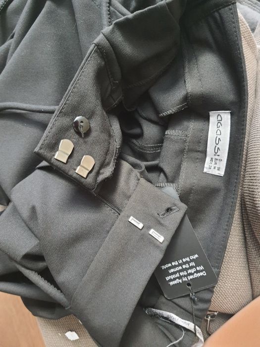 Брюки Agassi Турция штани чёрные стильные