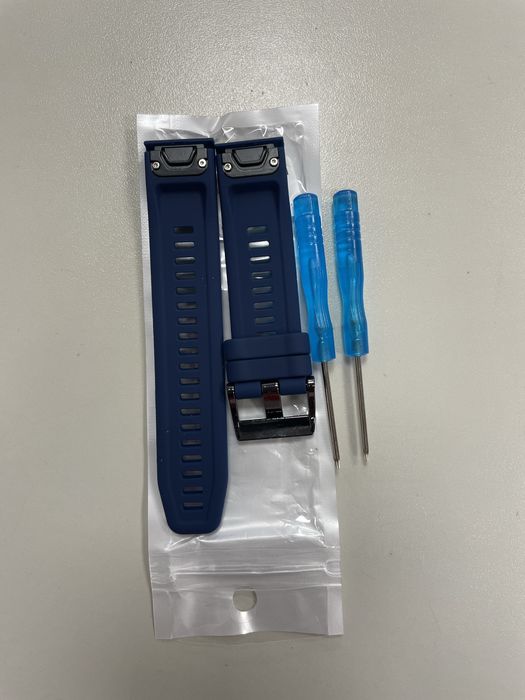 Pulseira de cor azul para Garmin 22mm