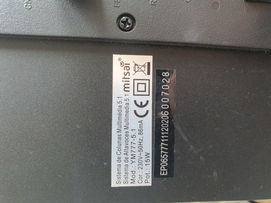 Colunas Mitsai com controlador