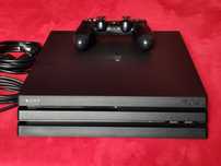 Ps4 pro 1tb pad gra kable komplet po czyszczeniu
