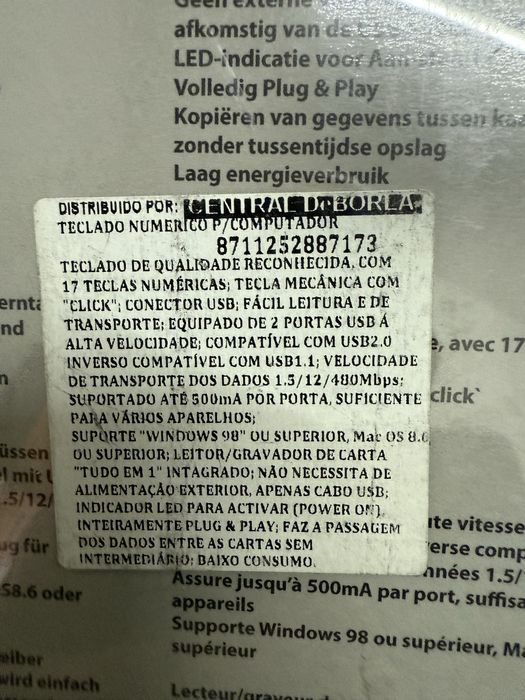 USB Numeric Keypad64564328085122121