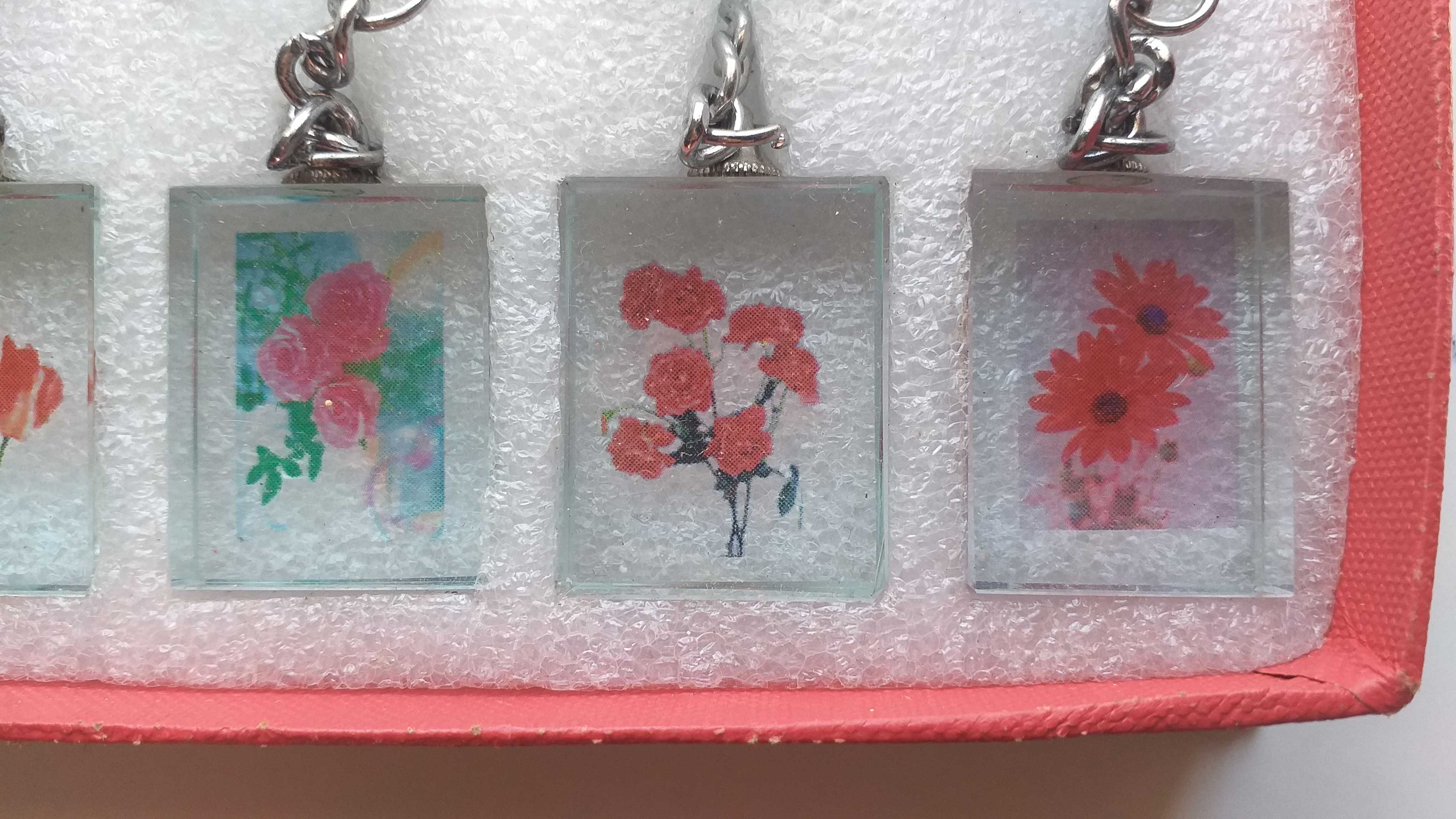 Porta-chaves - Flores + Signos - novos - portes incluidos