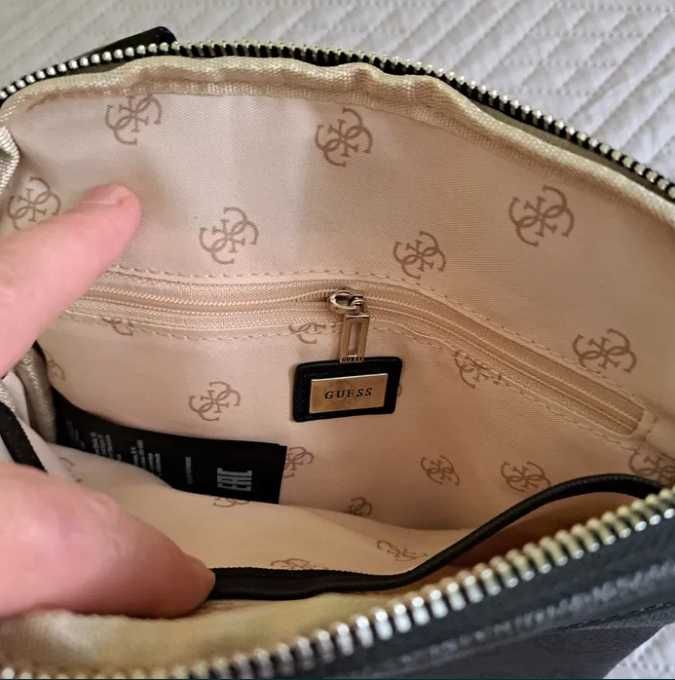 Сумка чоловіча GUESS  Сумка мужская Гесс Гуес ОРИГІНАЛ Vezolla барсетк