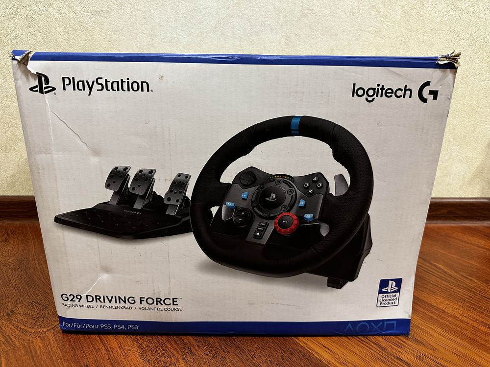 Комплект (кермо, педалі) Logitech G29 Driving Force Racing Wheel