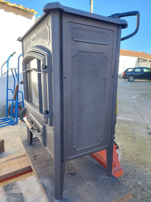 Salamandra ferro fundido lenha