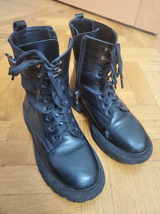 Шкіряні ботінки 35р.