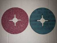 Фіброві круги 3M Cubitron 125 мм, та опорні диски для них
