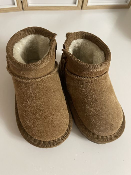 Угги дитячі 24 розмір бежеві