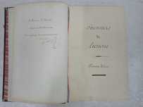 Souvenirs de lectures - A. Olivier - 1875 - Premier Volume