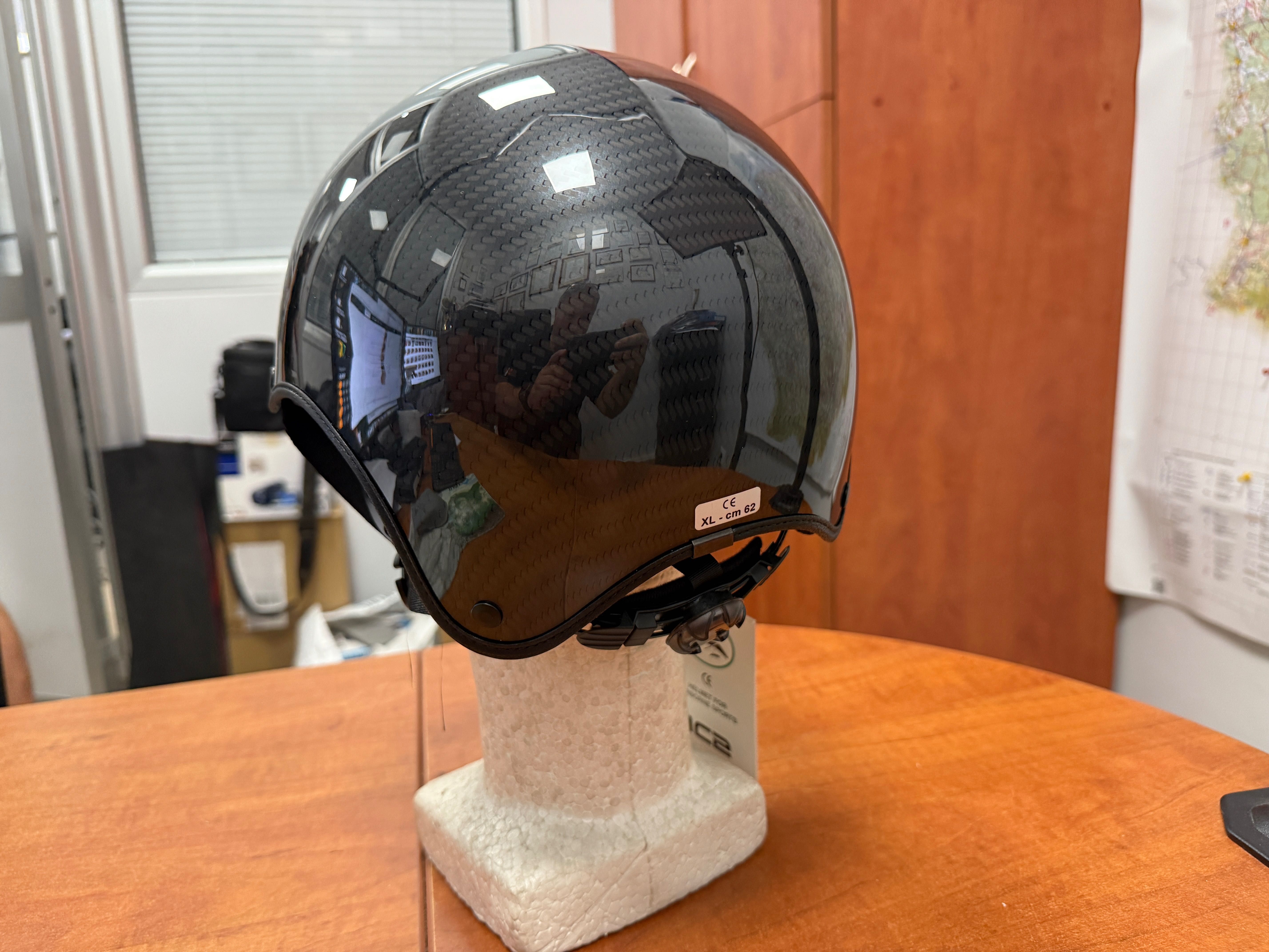 Kask paralotniowy Icaro TransAlp z regulacją - rozmiar M - superlekki