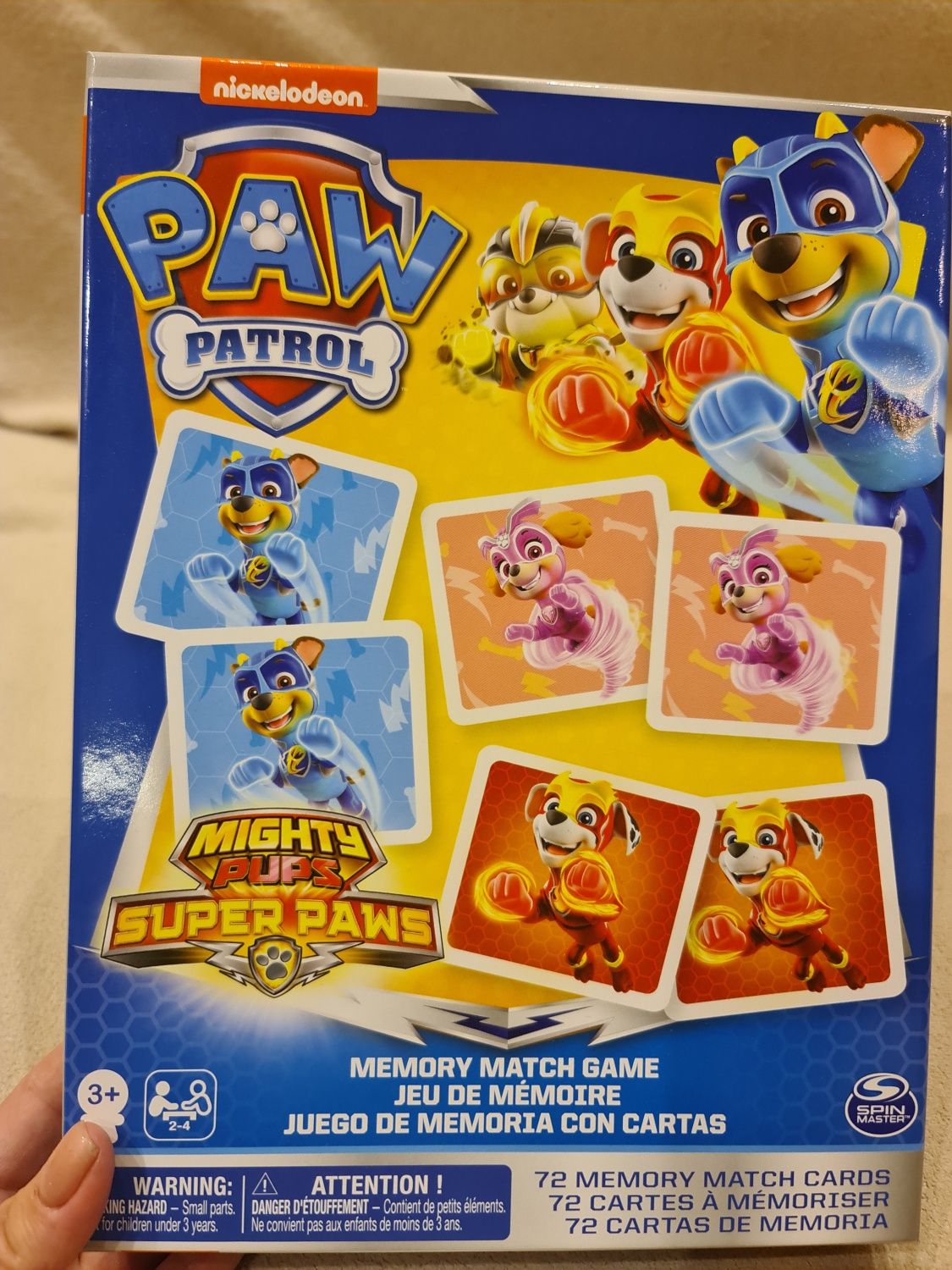 Гра настільна Меморі Memory Paw Patrol Щенячий Патруль