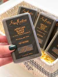 Легендарне африканське мило Shea Moisture African Black Soap. Оригінал