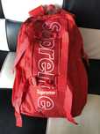 Mochila Supreme Vermelha Saco Mala Streetwear
