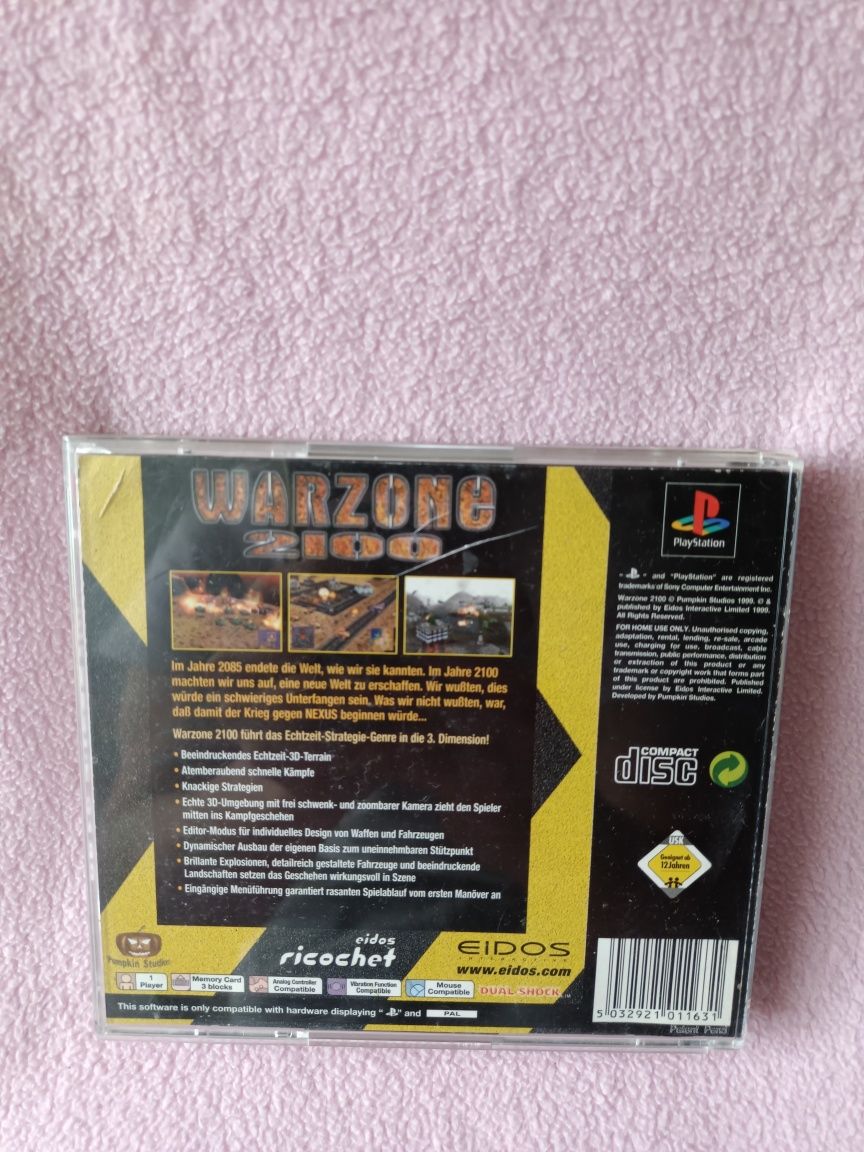 Warzone 2100 ps1 PSX