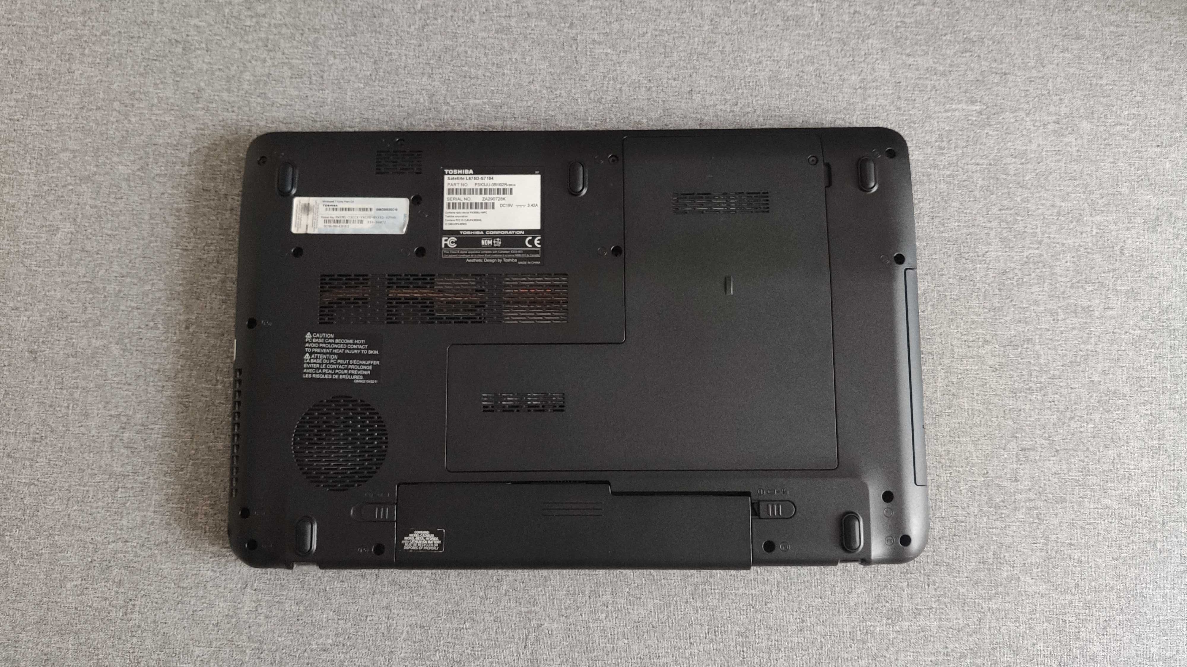 toshiba Satellite L675D-S7104