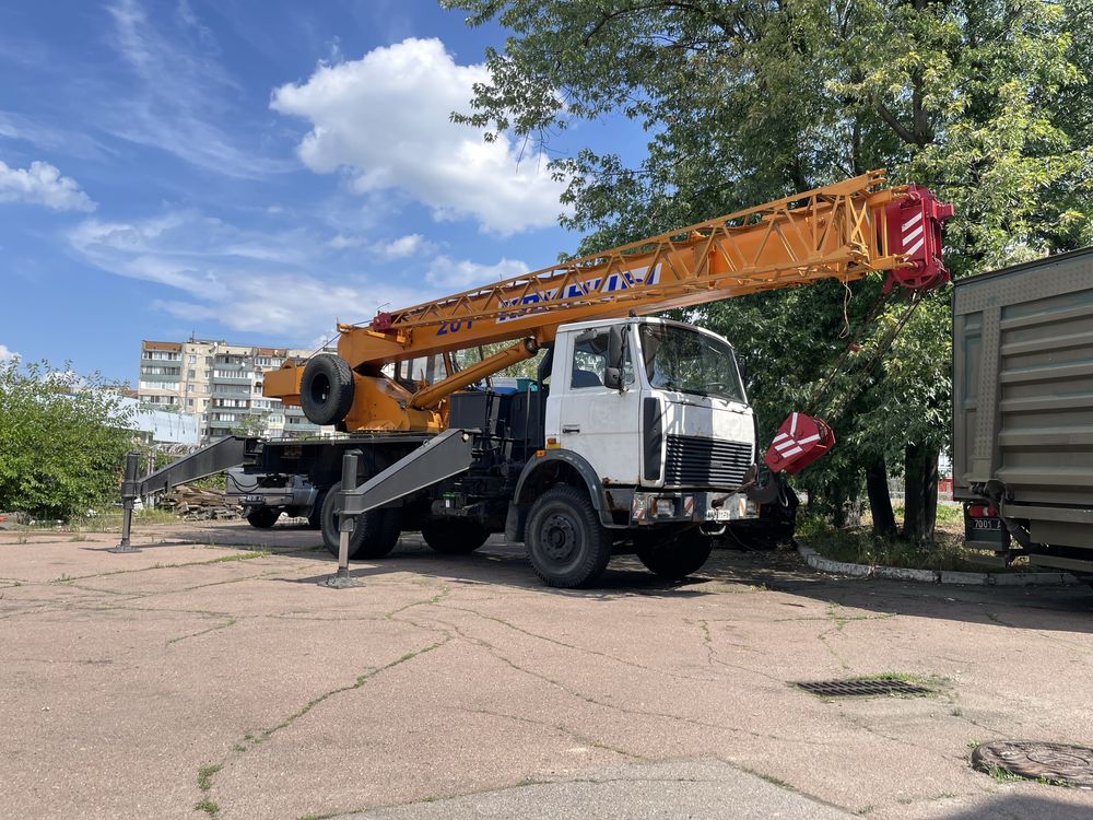Продається автокран КС 45719-3-2 «КЛИНЦЫ 20т» 2010 року на базі МАЗ